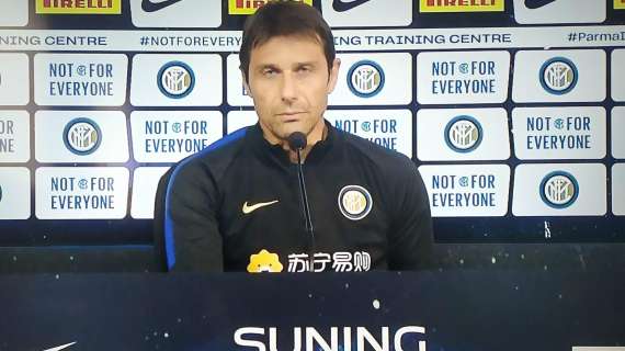 Conte: "Col Parma sempre difficile per noi. Da qui alla fine serve mentalità. Diffidati? Nessun calcolo stupido"