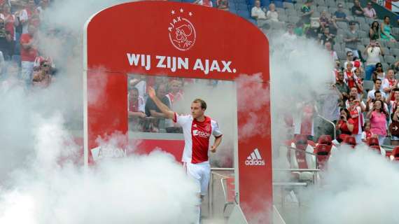 L'Ajax non dimentica: il club olandese fa gli auguri a Christian Eriksen