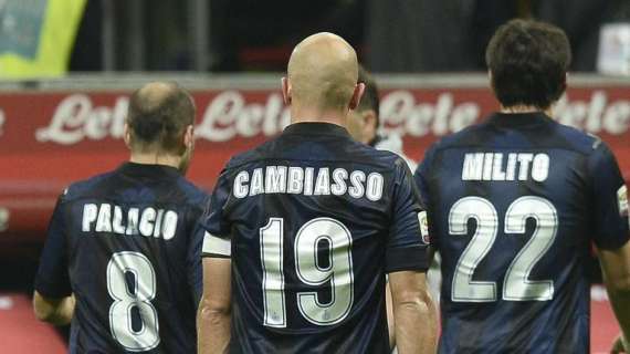 Cambiasso a Sky: "Palo e rigore inesistente: serata storta. Ma zero paragoni con l'anno scorso"