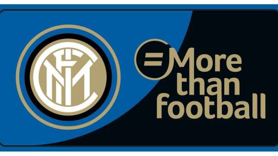 L'Inter sostiene #MoreThanFootball: "Crediamo nella passione e nei valori etici"