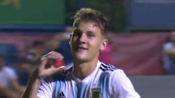 VIDEO - Colidio, debutto con gol nell'Under 20 Argentina