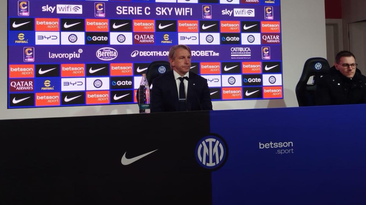 Inter U23, Vecchi in conferenza: "Giocata la miglior partita della stagione sin qui. Spiace per il risultato"
