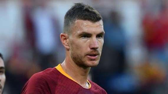 Roma, si ferma Edin Dzeko: il bosniaco convocato per il Real, ma è in dubbio