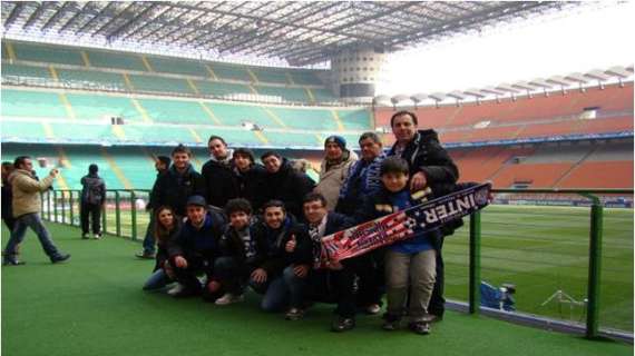 In pullman da Maruggio a San Siro per tifare Inter