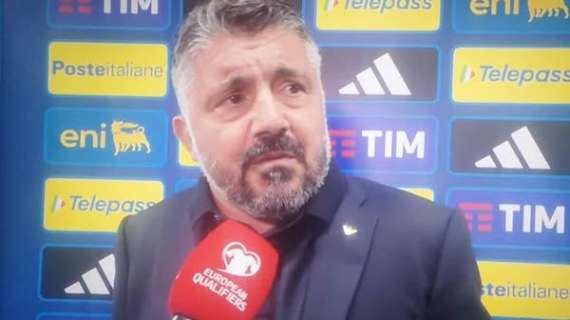 Gattuso: "Vogliamo far tornare l'entusiasmo agli italiani, complimenti ai ragazzi per la prestazione"