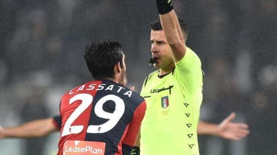 Caos arbitri, Giacomelli e Irrati 'in punizione'. Giua solo quarto uomo in Lecce-Sassuolo