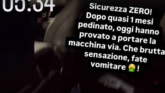 Disavventura per Juan Jesus, tentato furto dell'auto: "Fate vomitare"