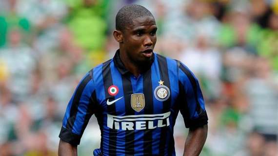 L'ag. di Eto'o: "Ritorno all'Inter? Ecco la percentuale"