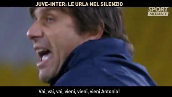 VIDEO - Juve-Inter, le urla nel silenzio: le voci dei protagonisti dello strano derby d'Italia