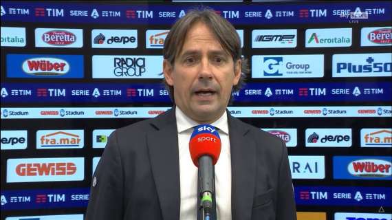 Inzaghi: "Oggi gara tosta, ma dobbiamo fare meglio negli scontri diretti. Brozovic? Ho valutato se impiegarlo dall'inizio"