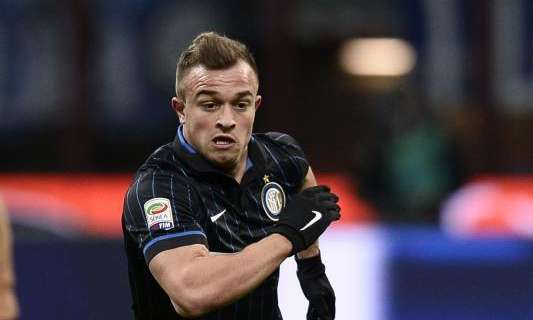 Probabile Inter: Shaqiri dietro a Icardi e Podolski