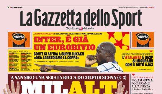 Prima GdS - Inter, è già eurobivio: vietato sbagliare a Kiev. Conte si affida a super Lukaku 