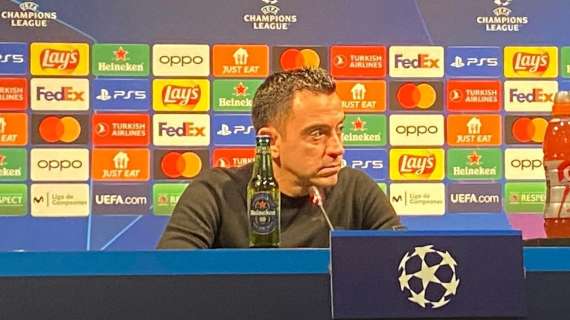 Barcellona, Xavi: "Arrabbiati e tristi per il 3-3 con l'Inter, ma dobbiamo restare positivi"