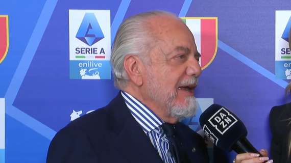 De Laurentiis: "Volevo Conte già a novembre, lui disse no. Ora vorrei si cimentasse con la Champions"