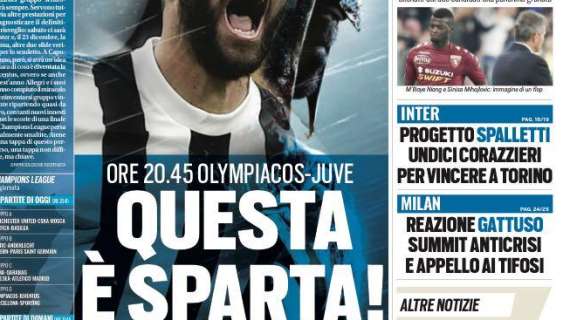 Prima TS - Verso Juve-Inter, progetto Spalletti: undici corazzieri per vincere a Torino