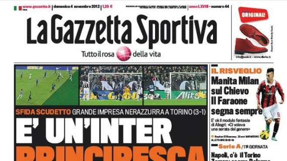 Gazzetta - Inter principesca. Moratti: "Super Strama"