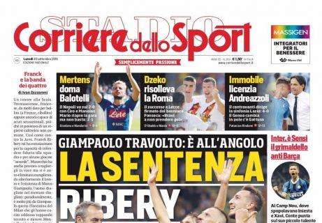 Prima pagina CdS - Inter, è Sensi il grimaldello anti Barça