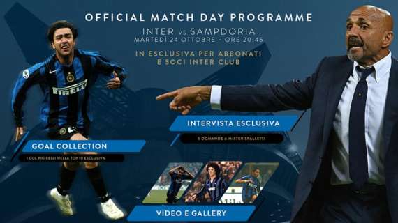 Novità per gli abbonati: il Match Day Programme