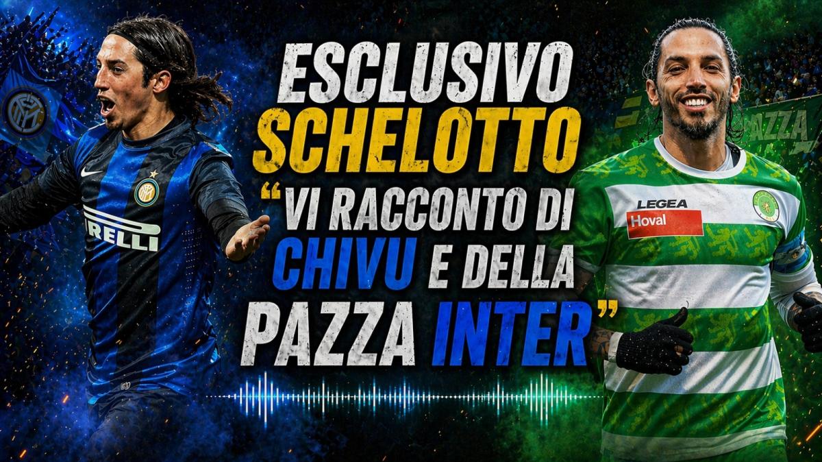 VIDEO - Schelotto a FcIN: "L’Inter il mio Paradiso, Chivu mi disse una cosa. Bastoni? Solo in Italia..."