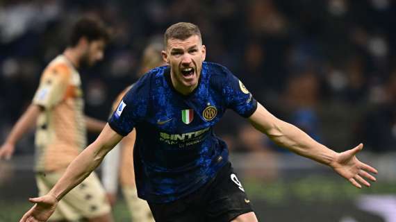 Gol di testa, Dzeko fa 14 in campionato: nessuno come l'Inter in Italia