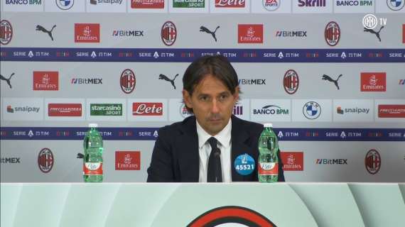 Inzaghi in conferenza: "Deluso per il risultato, ma partita che ci dà consapevolezza"