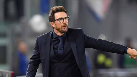 Roma, Di Francesco: "Terzo posto da mantenere, poi avremo il derby contro la Lazio"