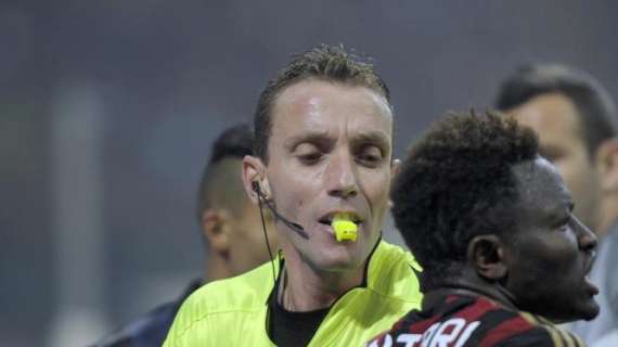 L'Inter a Mazzoleni, arbitro del derby vinto di tacco