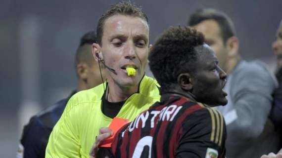 Muntari 3 turni, multato Allegri. Stop Campagnaro