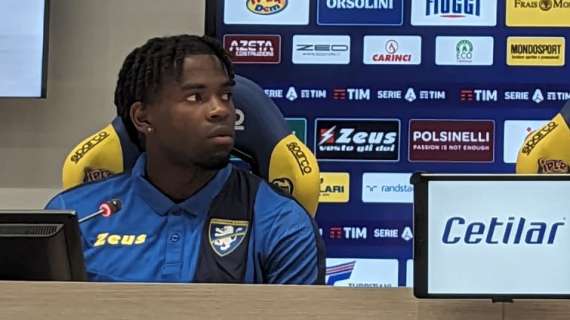 Frosinone, Okoli: "Ora arriva l'Inter, se riusciamo ad essere convinti riusciremo a giocarcela con tutti"