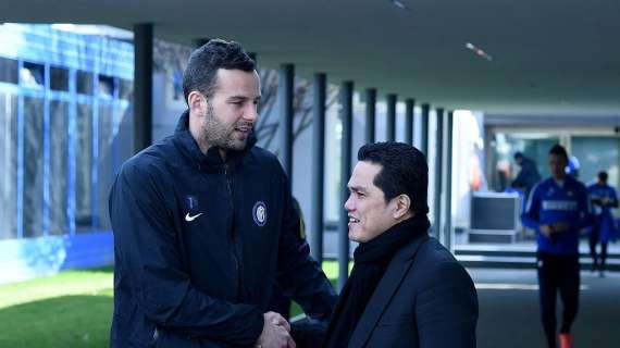 GdS - Prove di 4-4-2. E Thohir carica la squadra