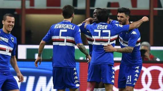 Samp a valanga sull'Hellas: finisce 4-1 a Genova