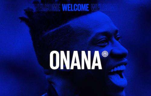 UFFICIALE - Inter, ecco Onana: "Il primo portiere africano della storia nerazzurra"