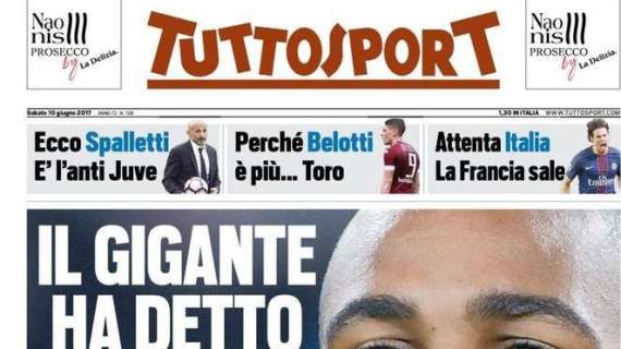 Prima TS - Ecco Spalletti, l'anti-Juve