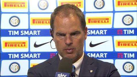 De Boer alla Rai: "Stasera il primo passo dell'Inter che voglio vedere. Futuro? Penso solo a lavorare duro"
