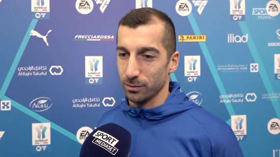 Mkhitaryan: "Un desiderio per il 2025? Vincere tutti i trofei possibili e senza chiudere gli occhi"