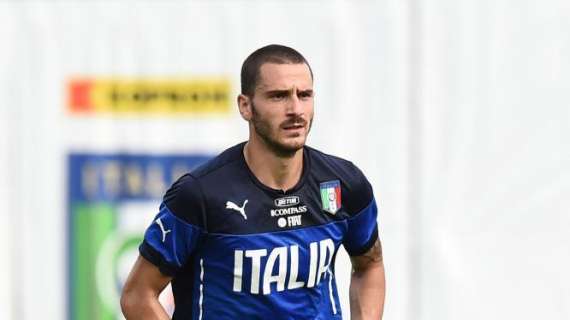 Bonucci: "Mancini mi fece esordire in A all'Inter, bello ritrovarlo in Nazionale. La fascia? Una responsabilità"
