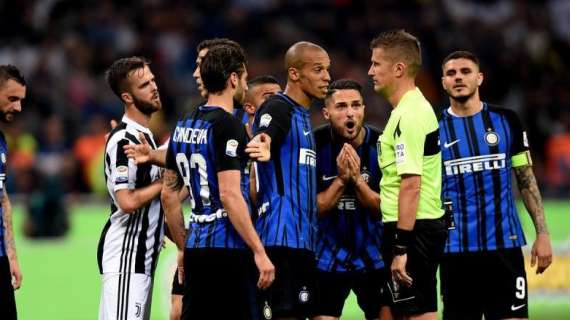 Corsera - Inter, contro la Juve arbitraggio incomprensibile
