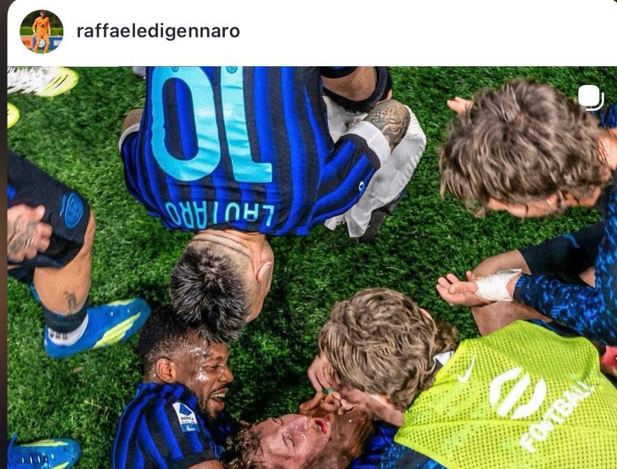 Barella fa il gol che alleggerisce l'intera Inter. E Di Gennaro mette i sottotitoli al ritratto: "Famiglia"