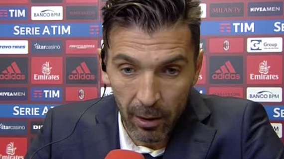 Buffon: "La Juventus non è prima? Sono bravi anche gli altri: l'Inter e il Napoli stanno facendo bene"