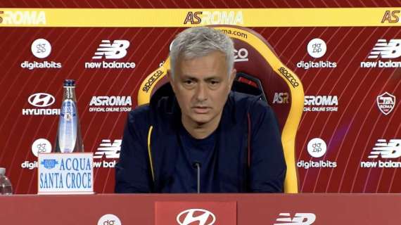 Roma, Mourinho in conferenza: "Quando si parla del mio periodo all'Inter si parla di gioia e storia"