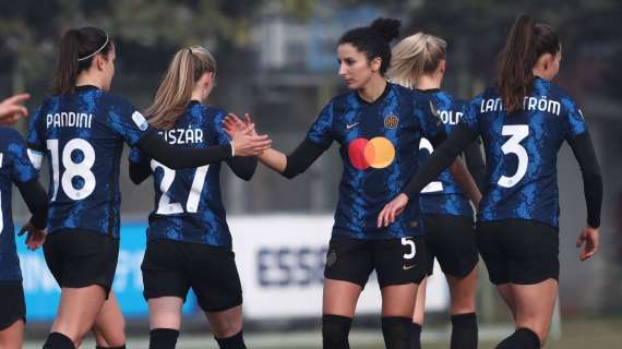 L'Inter Women dilaga, poi soffre. Ma alla fine batte l'Empoli 3-2