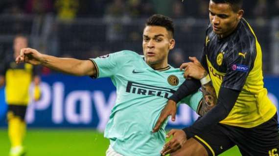 Borussia Dortmund-Inter - Lautaro domina la scena, premiati Lazaro e Barella