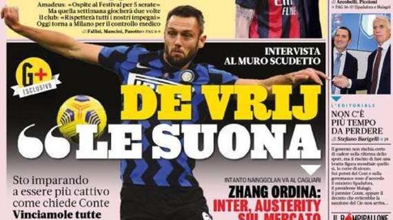 Prima GdS - De Vrij le suona: "Vinciamole tutte". Inter, austerity sul mercato e sugli ingaggi