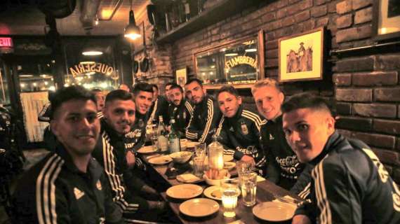 Icardi, serata a New York con la Nazionale argentina