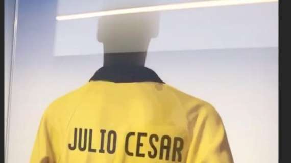 Julio Cesar, tour speciale a San Siro. Con tanto di ringraziamento all'Inter