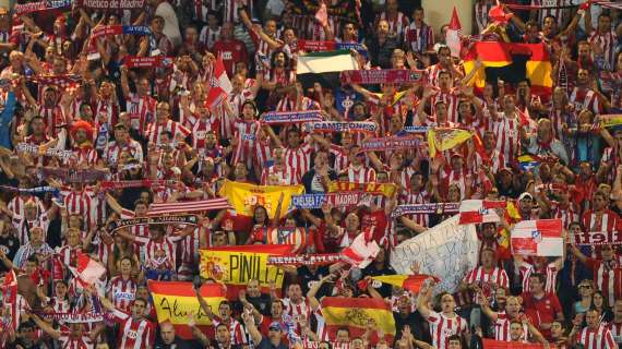 Tifosi Milan e Atletico cantano contro Inter e Mou