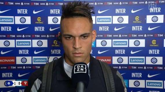 Lautaro a DAZN: "Inzaghi ci dà fiducia, siamo con lui. Cerco sempre di dare una mano, l'Inter deve vincere sempre"