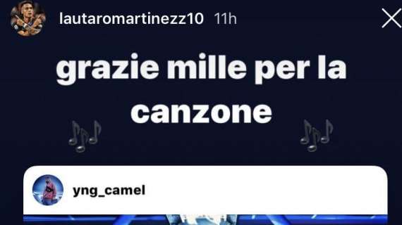 Una canzone per Lautaro. E il Toro ringrazia via social