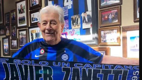 Zanetti sr. festeggia lo Scudetto dall'Argentina. Il papà di Pupi "felice con la seconda stella"