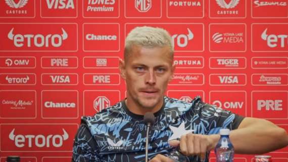 Slavia Praga, Holes: "Barcellona e Tottenham gli avversari che mi hanno reso più felice"